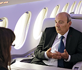Президент Dassault Aviation посетил выставку JetExpo. Во время своего краткого визита Эрик Траппье ответил на вопросы АТО.